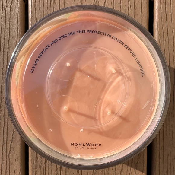 🆕VANILLA ORCHARD CRISP HARRY SLATKIN HOMEWORX 4 WICK 18oz CANDLE NWTS!!! - Picture 2 of 5